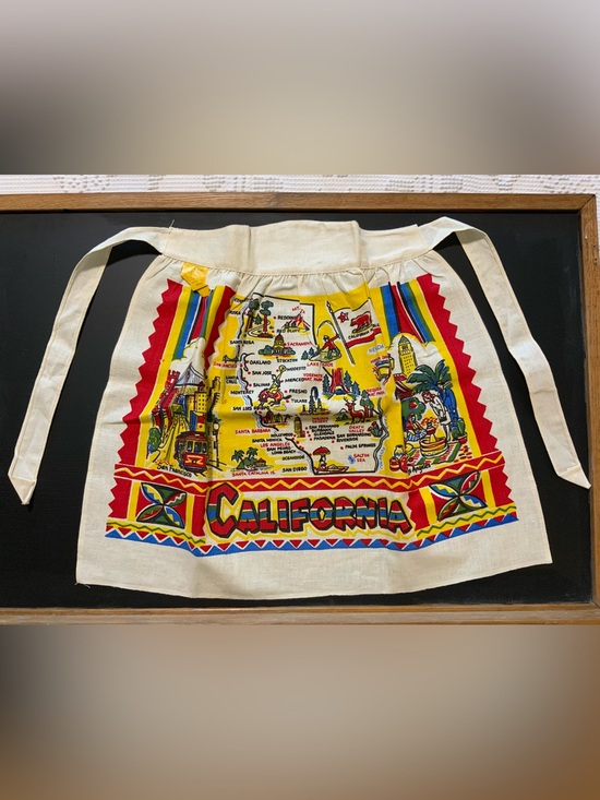 Other - Dead stock 1950’s Cactus Cloth California Apron